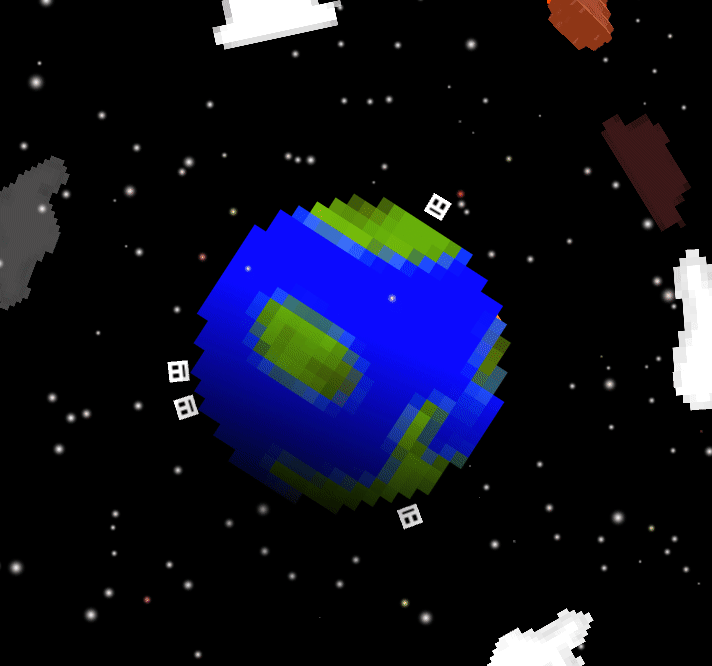 Shot of the planet